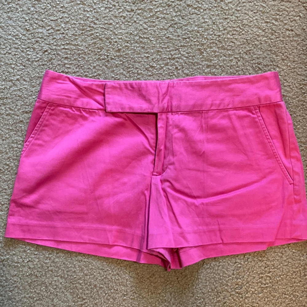 Bright pink Ralph Lauren shorts